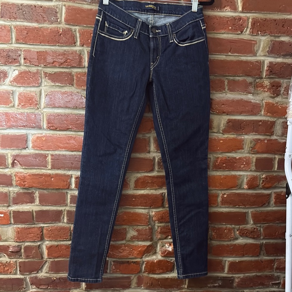 Levi's Blue Skinny Superlow Jeans